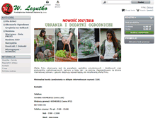 Tablet Screenshot of esklep.legutko.com.pl